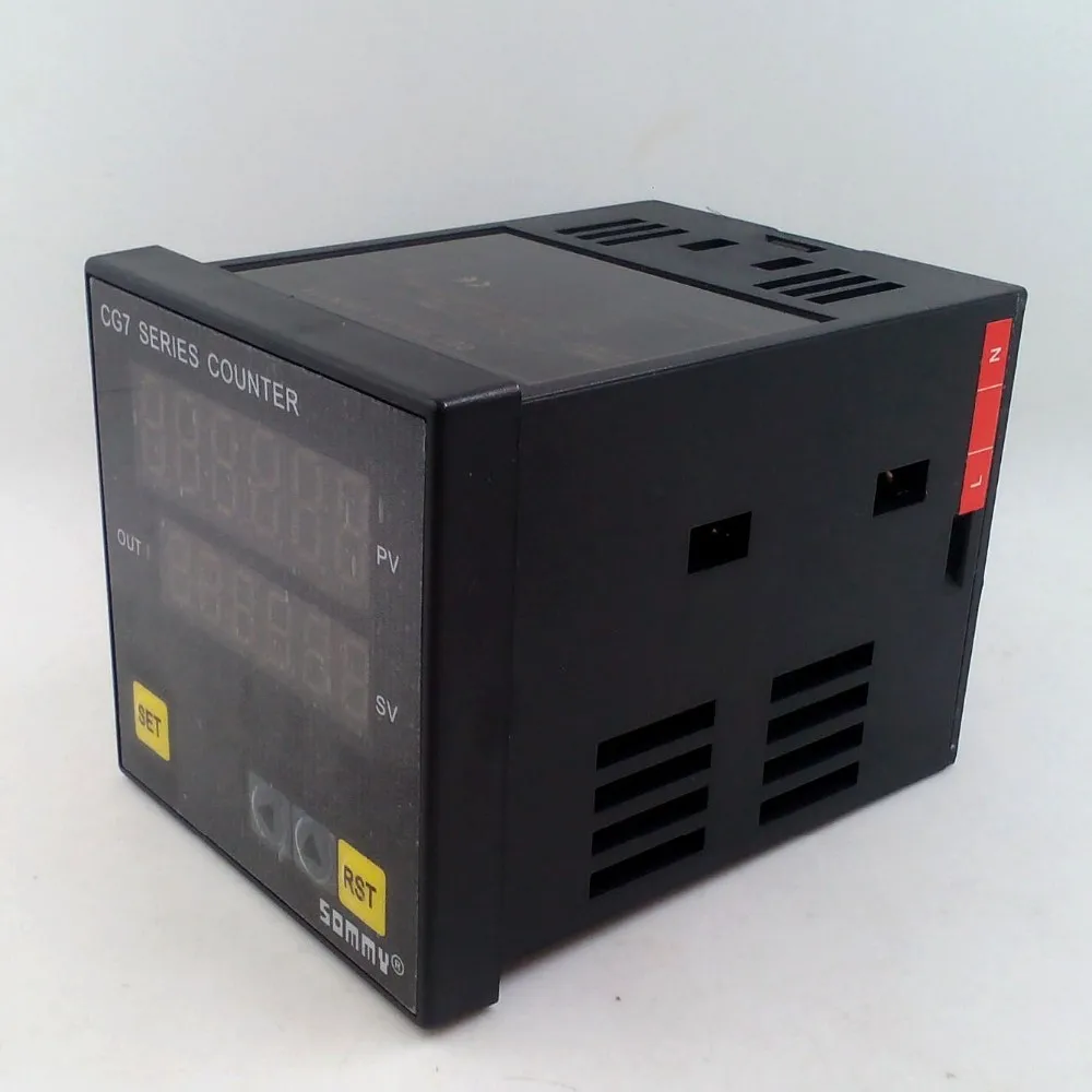 CG7-RB60 цифровой couters CG серии Многофункциональный счетчик 6-значный цифровой счетчик релейный выход