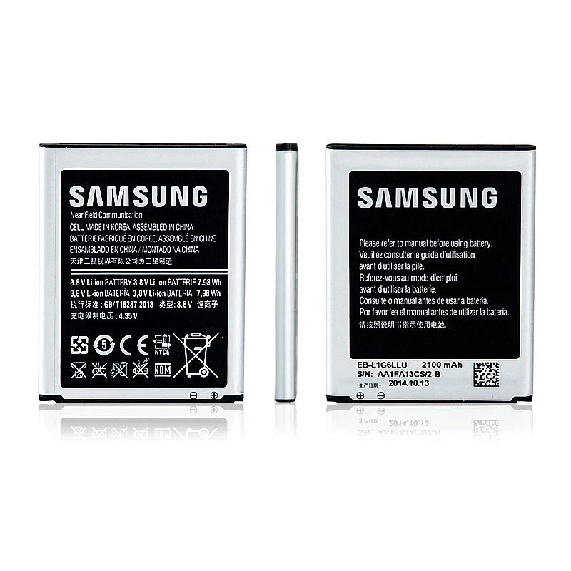 100% Оригинальные Замена Батарея EB L1G6LLU для Samsung i9300 Galaxy S3 i9308 L710 I535 телефон 2100