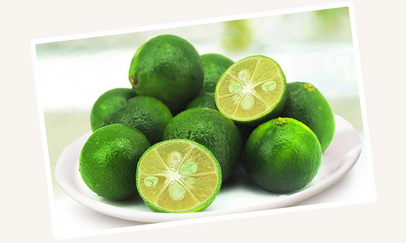 100% чистый натуральный завод зеленый оранжевый порошок Lime Blue Kumquat пленка для лица