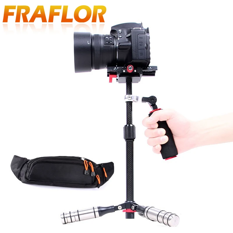 3 осевой карбоновый супер светильник Ручной Стабилизатор для видеокамеры