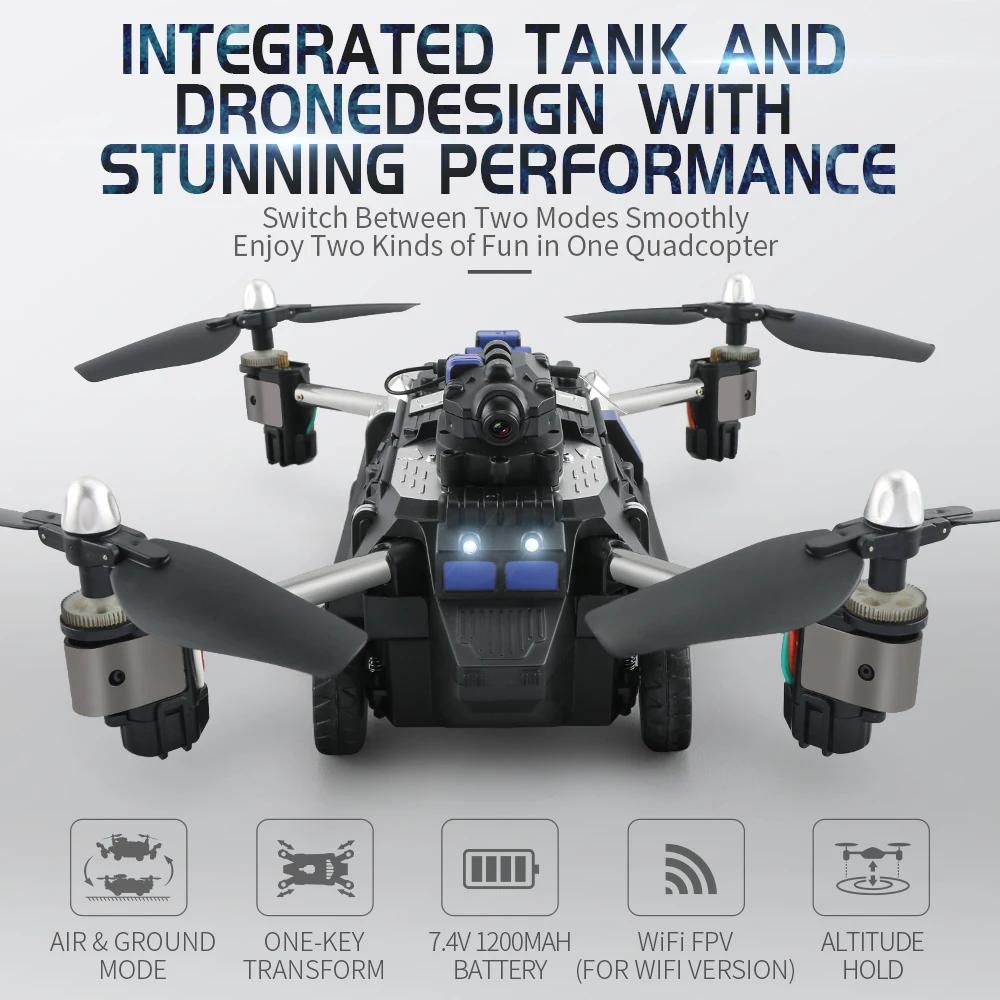Оригинальная H40WH Wifi FPV 720P камера 2 4G 6 осевой гироскоп Безголовый удержание высоты