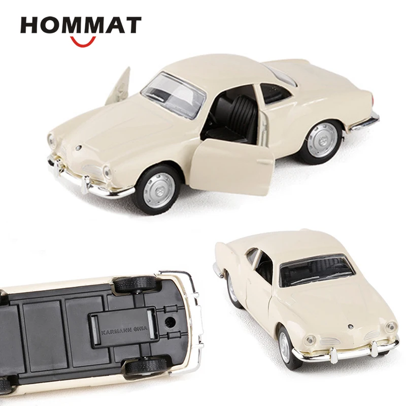 Модель HOMMAT 1:43 Karmann Ghia 1968 винтажная модель автомобиля литые под давлением