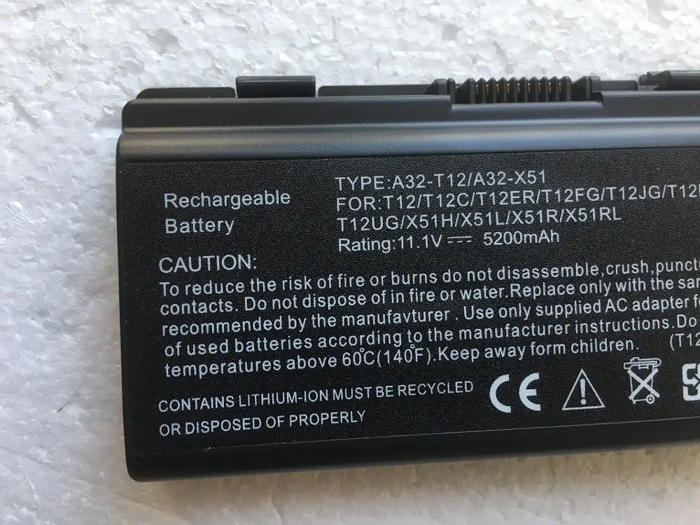 Аккумулятор для Asus T12Er T12C T12Fg T12Jg T12Ug X51H X51L X51R X51RL X58 X58C X58L X58Le | Компьютеры и офис