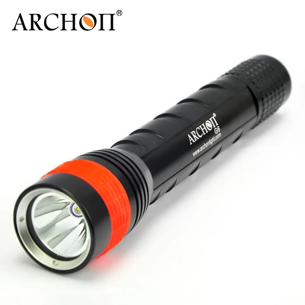 Фонарь для дайвинга ARCHON G6 Cree погружной фонарь подводного погружения с