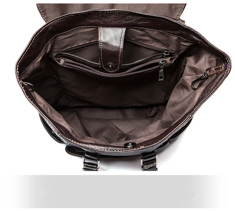 Рюкзак из натуральной кожи мужская и женская сумка на плечо дорожная Bolsa Feminina школьные сумки высокой емкости масло воск кожа модный подарок s
