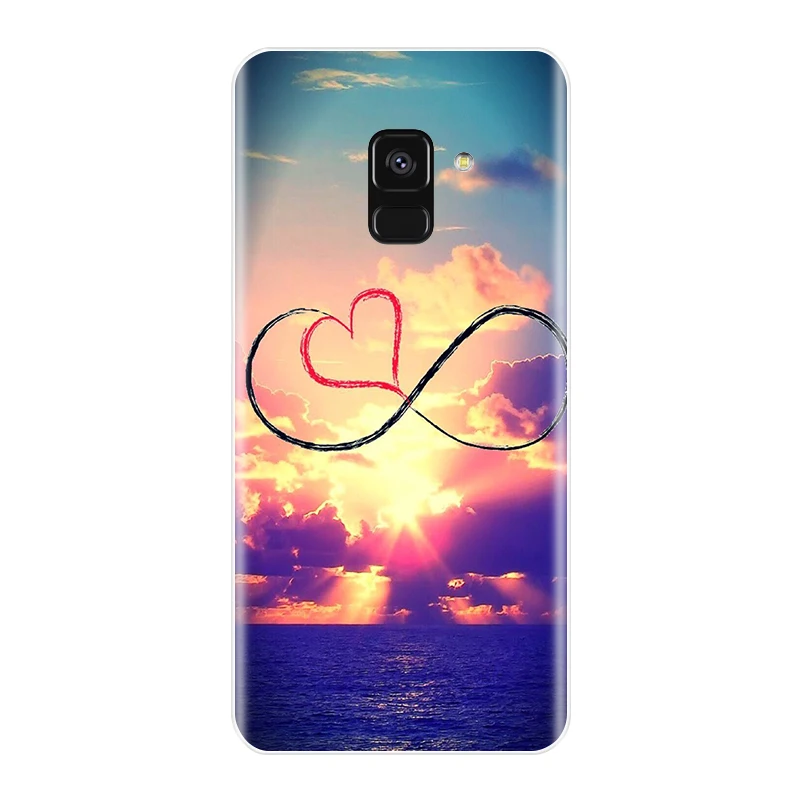 No.30 Чехол для телефона для samsung Galaxy A6 A8 плюс чехол для телефона из мягкого силикона ТПУ с рисунком милого кота Раскрашенная накладка на заднюю панель для samsung A3 A5 A7 чехол - Цвет: No.30
