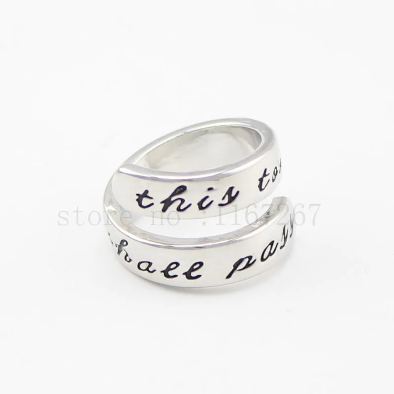 Новое поступление 2016 ювелирные изделия с ручной штамповкой кольцо