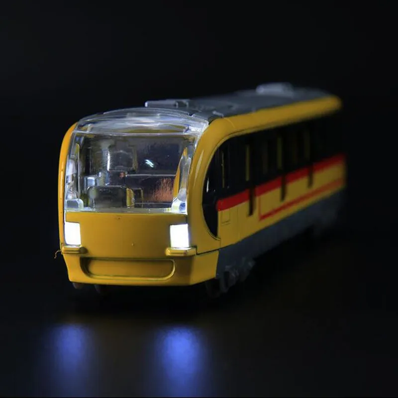 Metro игрушечный автомобиль высокоскоростной рельсовый локомотив сплав гармония