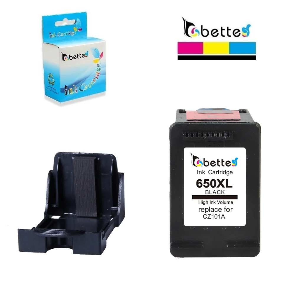 3pk черный картридж для HP 650 650xl DeskJet Ink Advantage 2548 2640 2645 2646 2648 3515 4518 4530 4535 4536 4538