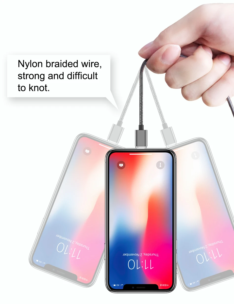 CASEIER Магнитный кабель для iPhone X S8 S9 Micro USB кабель для iPad Android магнит Зарядное устройство быстрой зарядки Тип C OTG телефон кабели магнитный кабель для iPhone