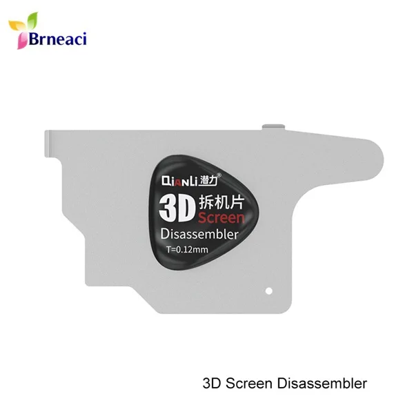 2pcs Последние QianLi 3D разборные карты, инструменты для снятия изоляции для мобильного телефона, ЖК-экран, отделяющий слойку, открытый инструмент с боковым изгибом - Цвет: 2pcs