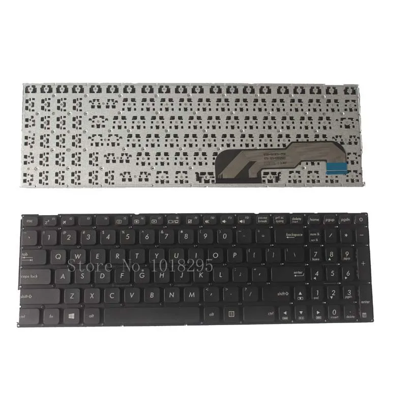 Клавиатура черная для ноутбука Asus X541 X541U X541UA X541UV X541S X541SC X541SA английская раскладка |