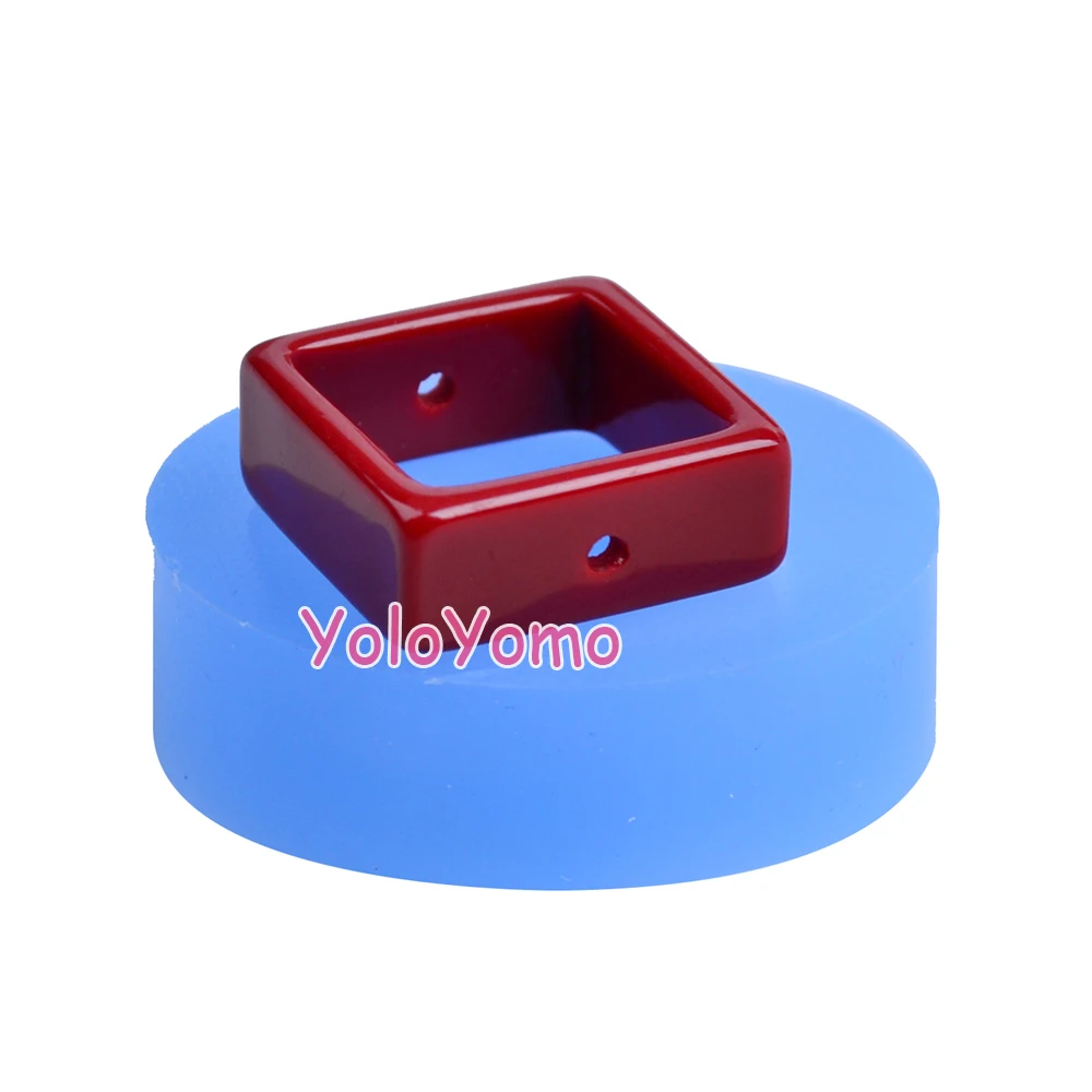 B025YL 27 3 мм DIY Ювелирный инструмент Ювелирная форма кулон серьги силиконовая смола