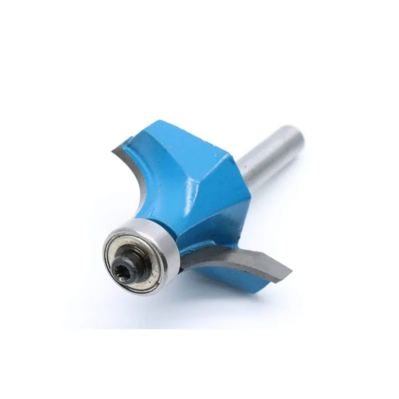 1/4-inch Shank 1-inch Cutting Dia Corner Edge-forming Round Router Bits with Ball Bearing Guide-Pack of 1 (1/4&quot x 1&quot) |