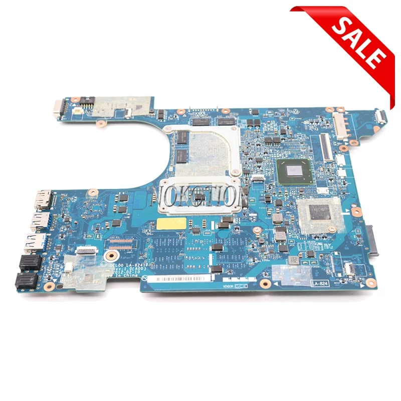 NOKOTION QCL00 LA-8241P CN-06D5DG 06D5DG 6D5DG для Dell inspiron 15R 5520 материнская плата ноутбука HD7670M 1 ГБ Графика