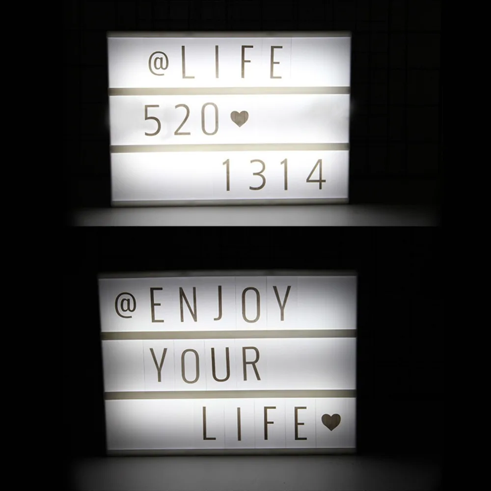 Светодиодное Рекламное Освещение 30*22*4 5 см DIY с буквенной картой комбинированная