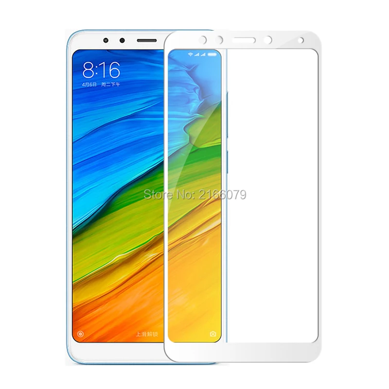 2 шт./лот для Xiaomi Redmi 5/Redmi 5 Plus + полная защита экрана Защитная пленка из закаленного