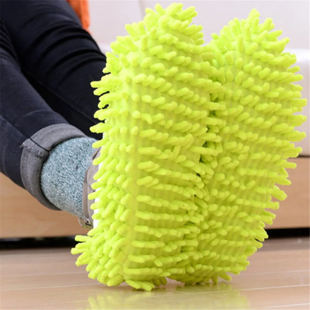 1 пара синель обувь без застежки крышка Тапочки отличного качества Пыли и воды