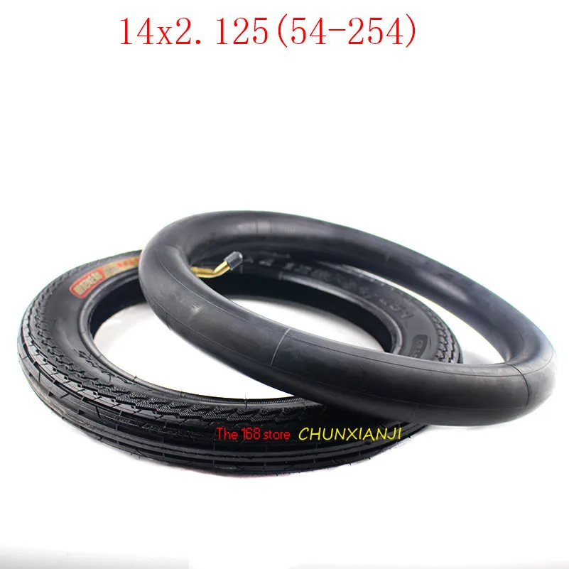 

Super 14inch Antiskid Tyre Electric Bicycle Tire 14*2.125 54-254 E-bike Tyre for Many Gas Electric Scooter14x2.125 tyre