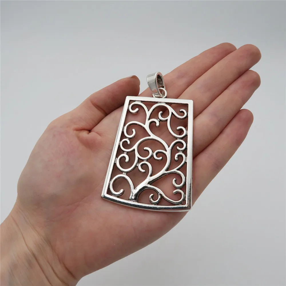 5 шт. антикварное серебряное ожерелье с забором кулон ювелирные изделия в поисках