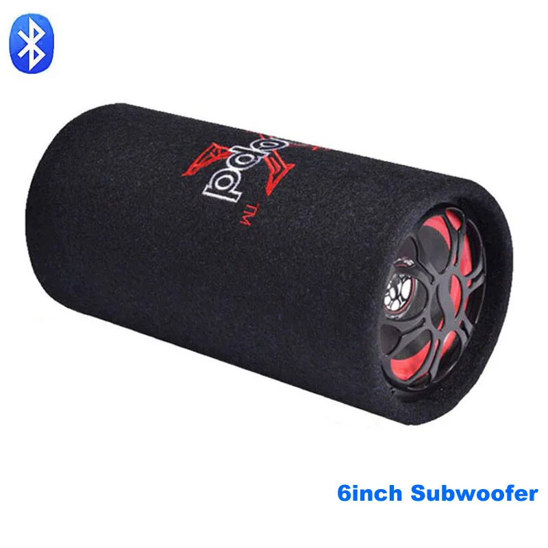 

6Inch Car Bluetooth Speaker Subwoofer With Radio Function 12V24V220V Home / Auto / Motorcycle Super Bass Speakers