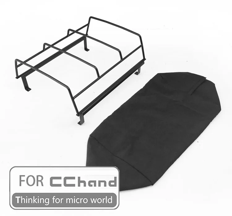 Заднее заднее ведро металлический каркас + тканевый навес для CChand RC4WD 1/10 TF2 Mojave (2