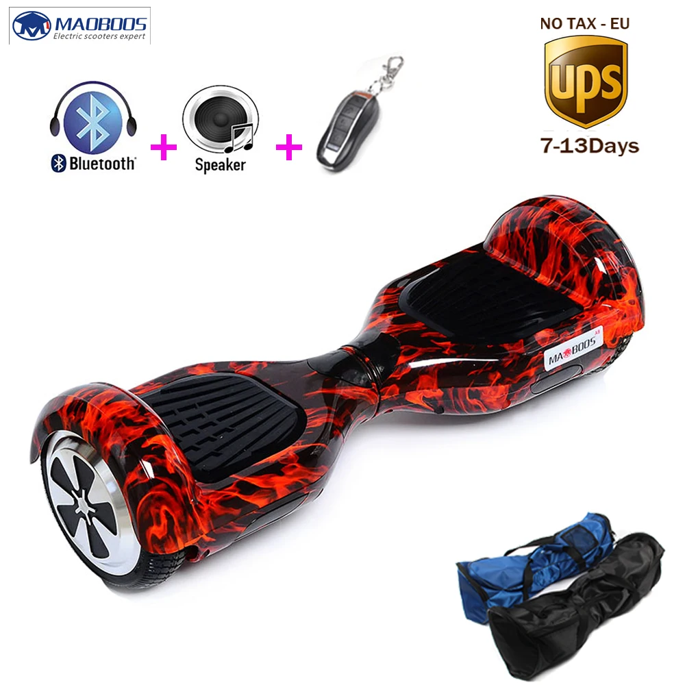Беспошлинный 6 5 дюймовый самобалансирующийся Электрический Скутер 2 колеса