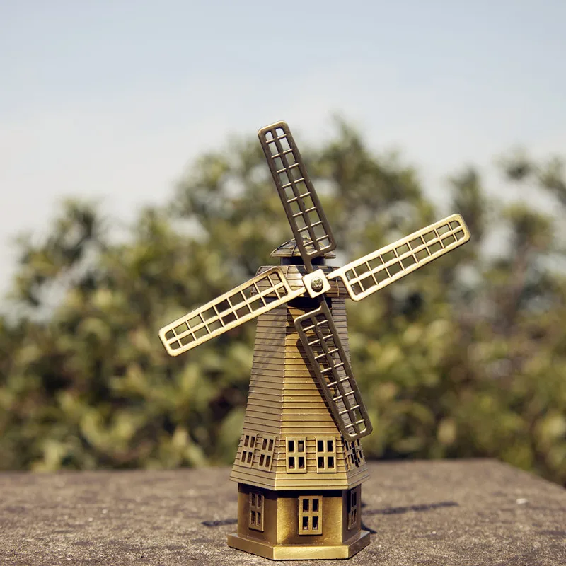 

Holland Windmill Ornaments Home Decor Creative Arts and Crafts Decorative Cabinet Office Room Home Furnishing Desktop Model