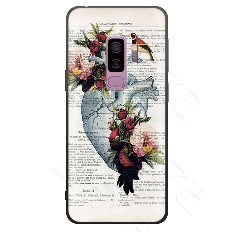 Lavaza Анатомия человека орган чехол для Samsung Галактики S6 S7 край J6 S8 S9 S10 плюс A3 A5 A6 A7 A8