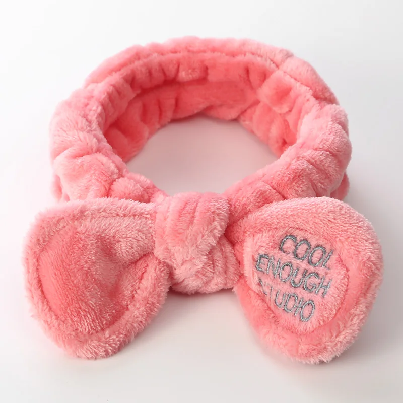 Watermelon red Новые модные женские милые большие уши удобные мытье лица Приманка Держатель волос эластичная повязка на голову ободки для девочек аксессуары для волос - Цвет: Watermelon red