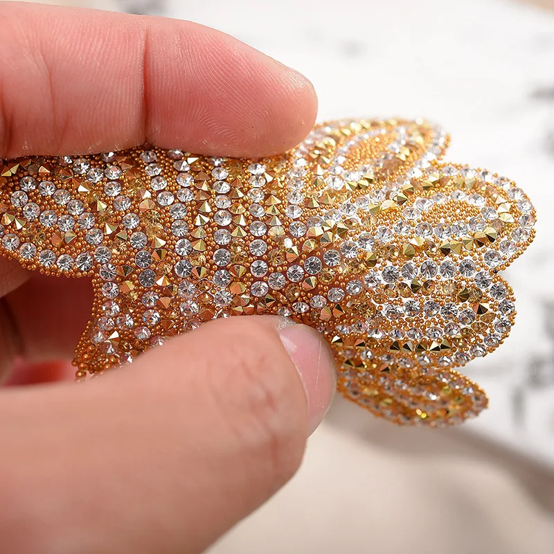 Так мило! Новые сверкающие стразы одежда патчи для модниц сделай сам Аппликации