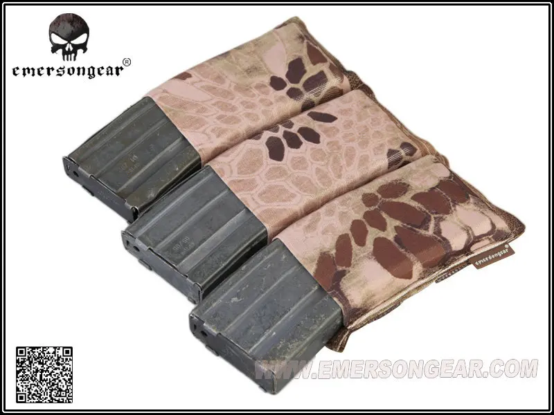 Тройной M4 подсумок Emerson журнал molle страйкбол wargame пейнтбольная боевое снаряжение