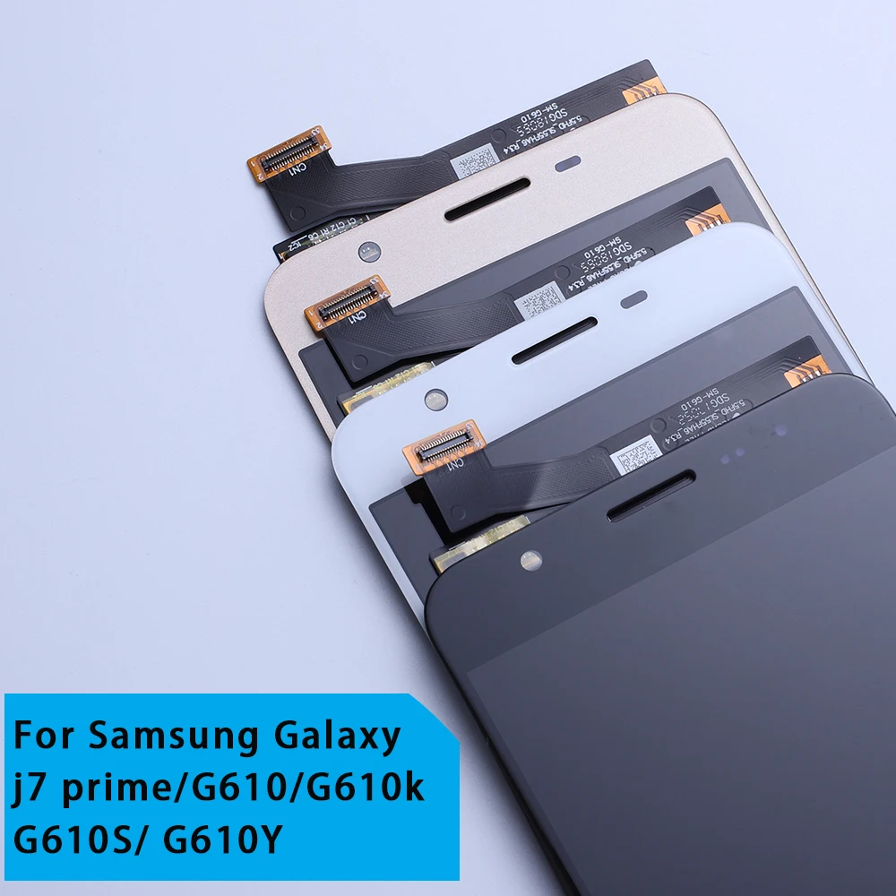 Замена ЖК-дисплея для Samsung Galaxy J7 Prime G610 G610F On7 2016 G6100 дисплей сенсорный экран сборка