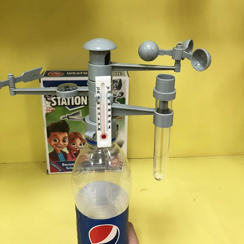 DIY ToySet интеллектуальная наука Погодная станция знания физика головоломка дети
