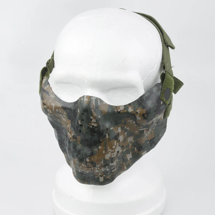 WL Marpat нейлоновая полумаска защитная маска для страйкбола пейнтбола камуфляжная