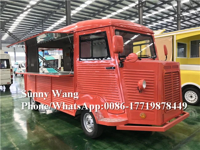 Новое поступление Электрический грузовик для пищевых продуктов питания