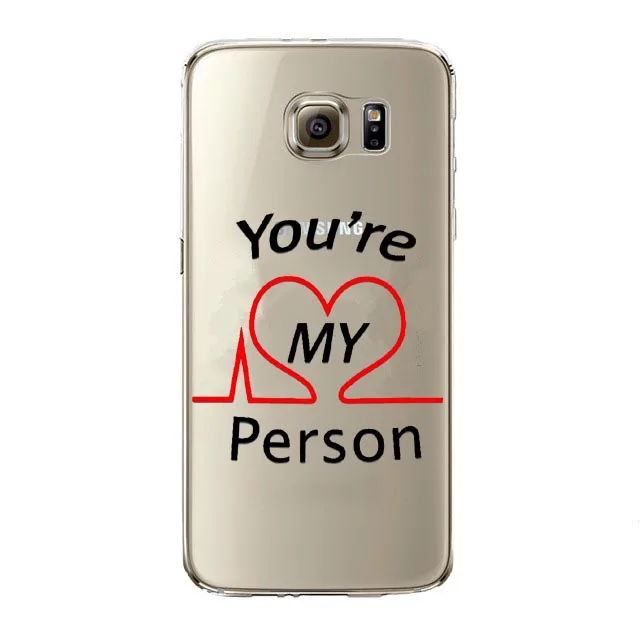 TPU Анатомия страсти прекрасный день для спасения жизни Coque чехол для Samsung Galaxy S5 S6 S7 край S8 S9 плюс A3 A5 A7 J3 J5 J7 - Цвет: TPU