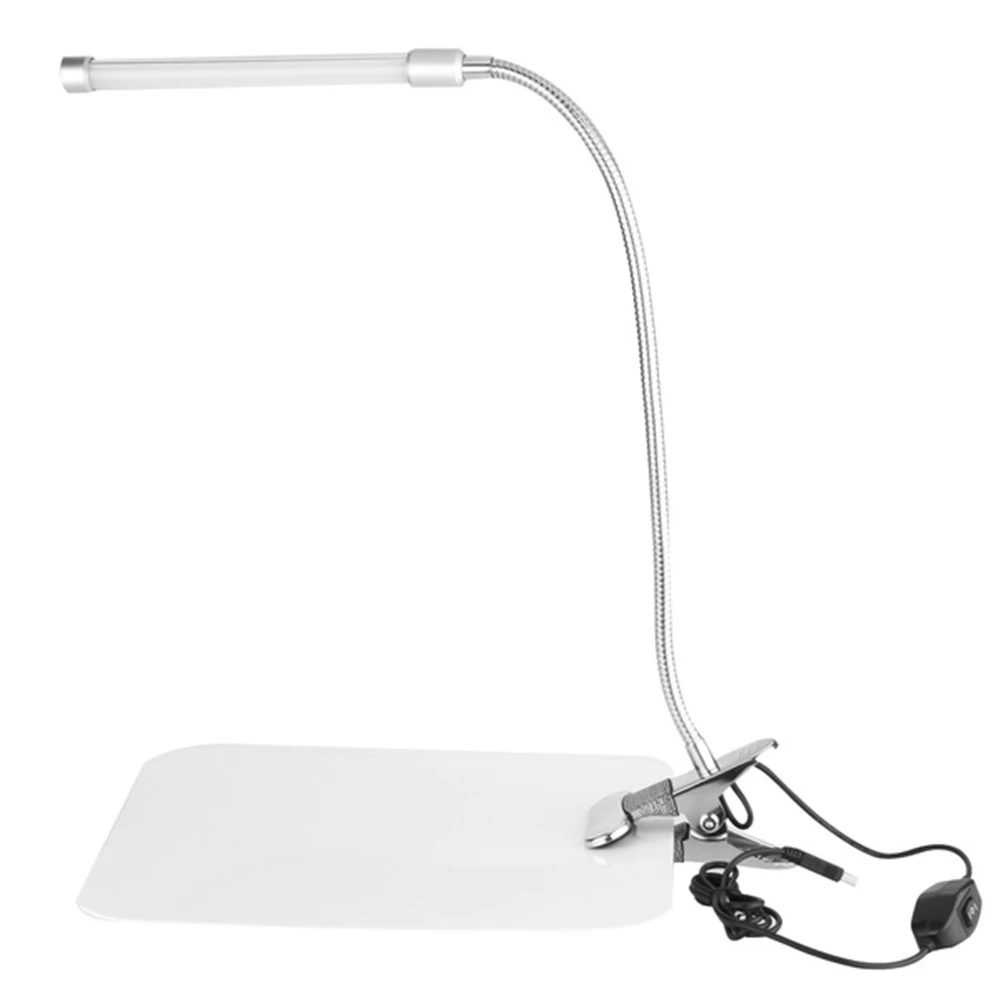 Dimmbar USB светодиодный Klammer Schreibtischlampe Tischleuchte Leselampe Augenpflege MI|Настольные лампы| |