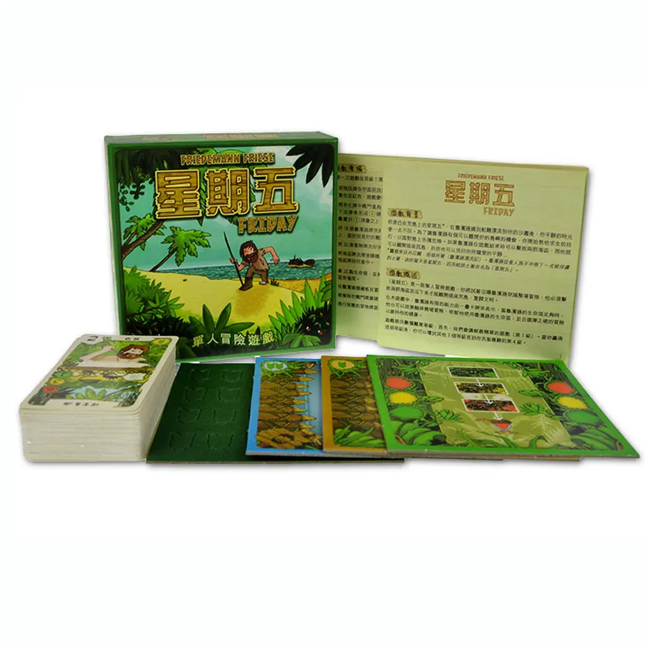 Пятница настольная игра 1 игроков FamilyParty лучший подарок для детей Chinses версия
