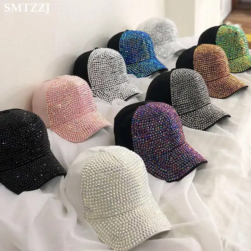 SMTZZJ Роскошные модные дизайнерские розовые синие женские летние бейсбольные