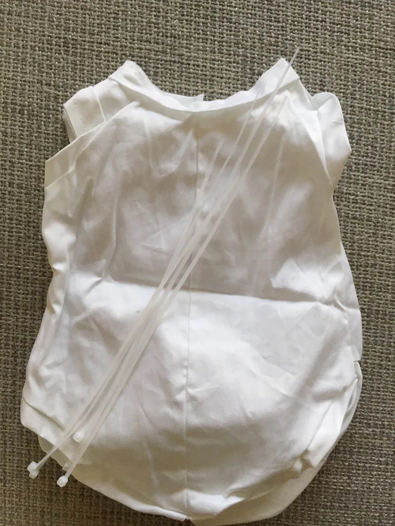 Reborn Baby Doll Polyester Fabric Cloth for 28-inch and 22-inch Reborn Toddler Dolls - DIY Baby Doll Accessory image 2