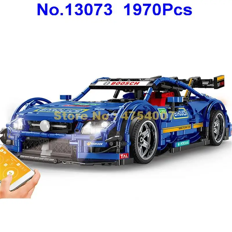13073 technic 1970 шт moc-6687 приложение Программирование дистанционное управление rc автомобиль строительные блоки игрушки
