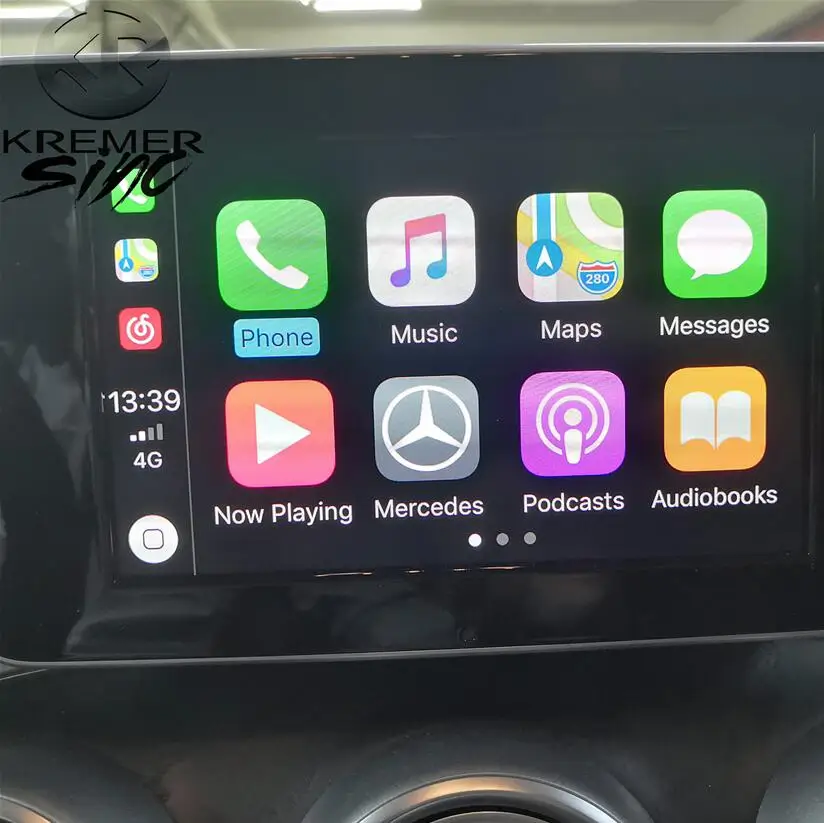 Послепродажный беспроводной Carplay смарт-бокс для Mercedes Benz E Class W212 E Coupe W207 NTG4.5 NTG5.0
