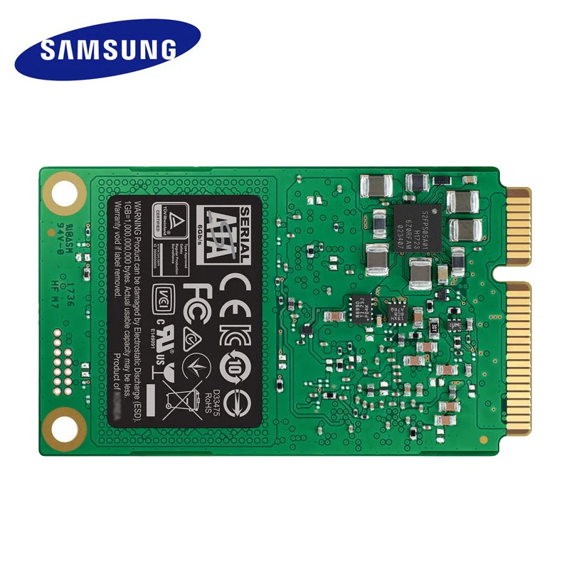 SAMSUNG SSD 860 EVO 250 г 500 г mSATA Внутренний твердотельный диск mSATA3 MLC disco disque мажор для ноутбуков настольных ПК