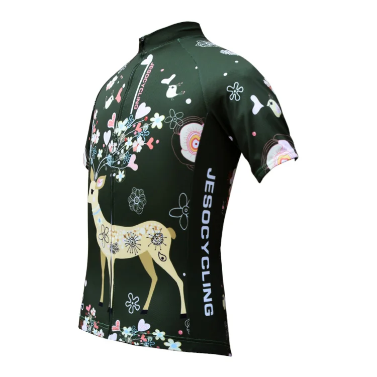 2017 Для женщин мультфильм Велосипедная форма 100% полиэстер велосипед Костюмы