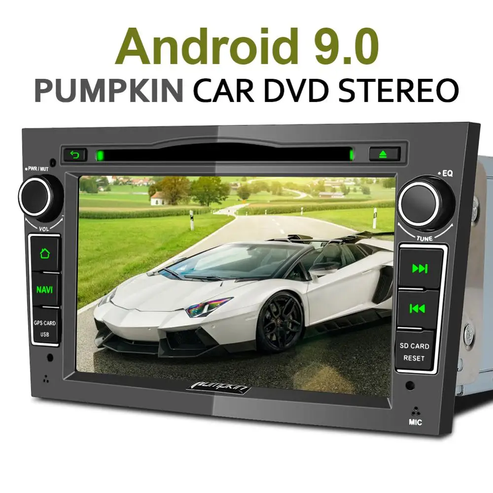 Тыква 2 Din 7 &quotAndroid 9 0 стерео для Opel/Corsa/Astra автомобильный мультимедийный DVD плеер GPS
