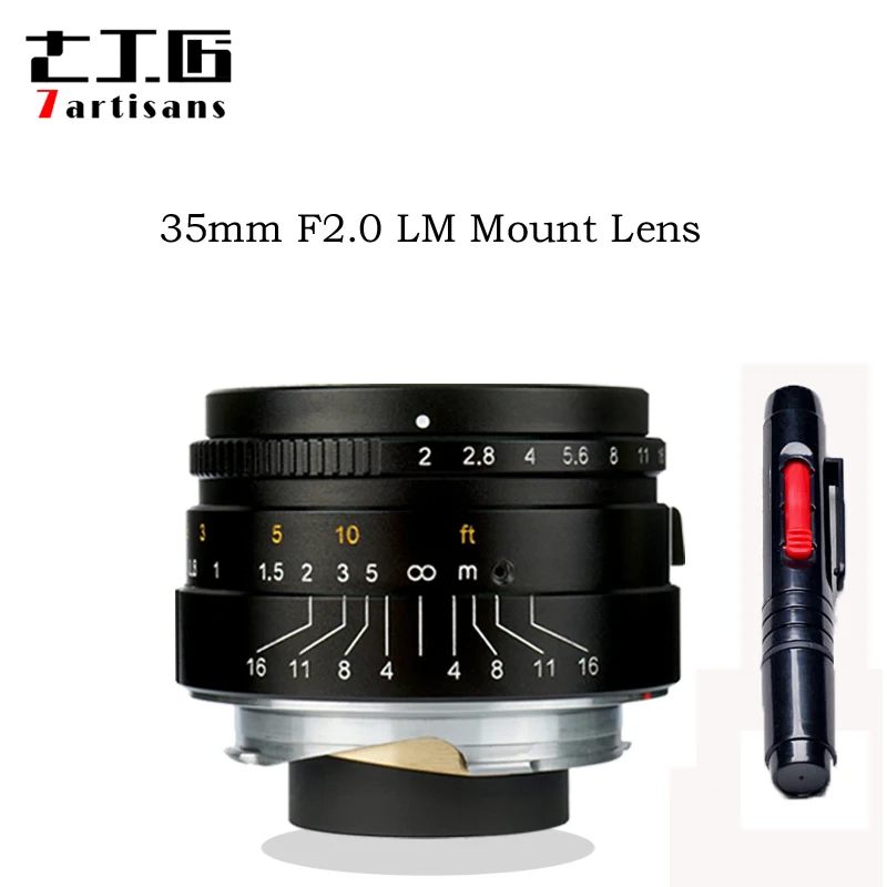 7 ремесленников 35 мм F2 с большой апертурой одноосный M-mount объектив для камер Leica M-M