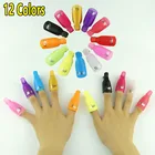 10 шт., зажимы для снятия гель-лака