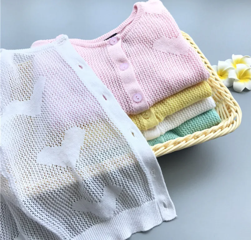 Новинка одежда для маленьких девочек модный весенне летний кардиган в форме