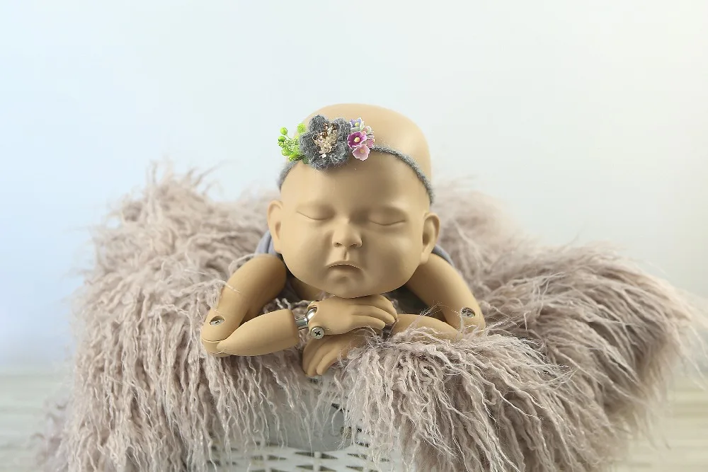 Одеяло из искусственного меха для новорожденных; реквизит для фотосъемки; фон для фотосъемки; тканевая подставка для фотосъемки; Корзина с наполнителем для младенцев